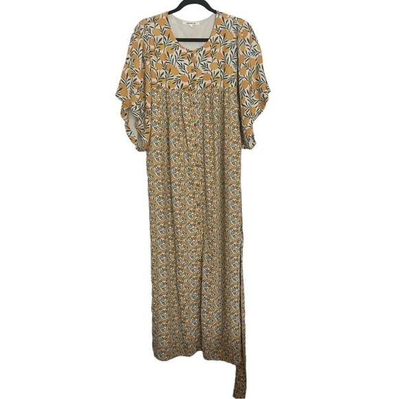 Emerson Fry Marion Button Patchwork Dress Large - Picture 7 of 9